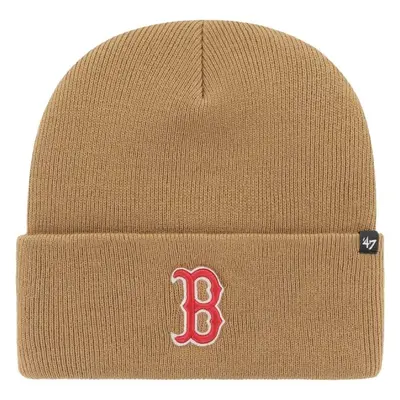 47 MLB BOSTON RED SOX HAYMAKER CUFF KNIT Téli sapka, bézs, méret