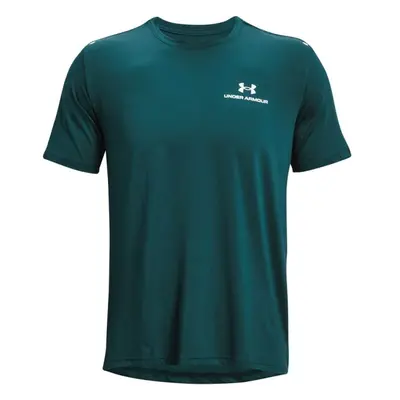 Under Armour RUSH ENERGY SS Férfi sportos póló, sötétzöld, méret