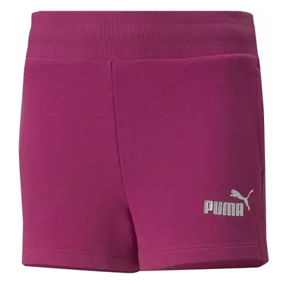 Puma ESS+SHORTS TR G Lány rövidnadrág, bordó, méret