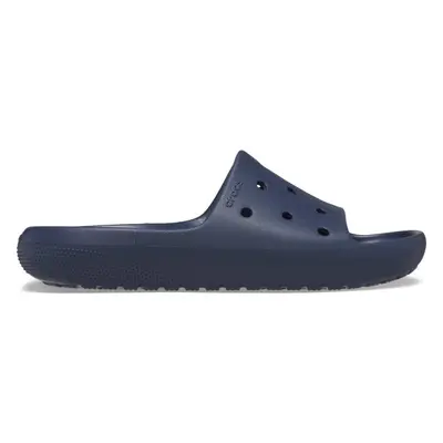 Crocs CLASSIC SLIDE V2 Uniszex papucs, sötétkék, méret 41/42