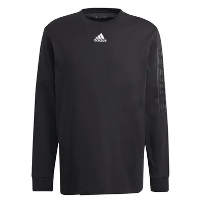 adidas BL PUFF LS T Férfi felső, fekete, méret