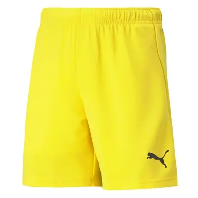 Puma TEAMRISE SHORT JR Junior rövidnadrág, sárga, méret