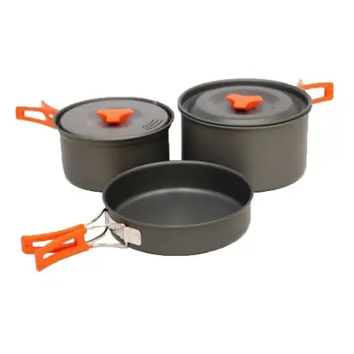 Vango HARD ANODISED PERSON COOK KIT Edénykészlet, sötétszürke, méret