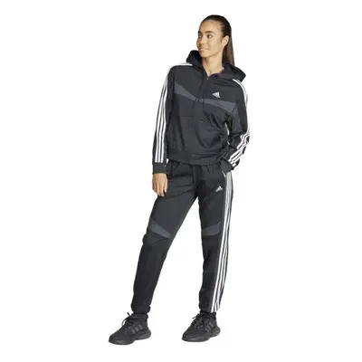 adidas BOLDBLOCK TRACKSUIT Női melegítő szett, fekete, méret