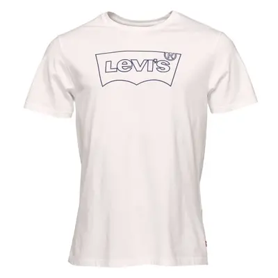 Levi's® HOUSEMARK GRAPHIC TEE Férfi póló, fehér, méret