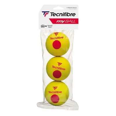 TECNIFIBRE MY BALLS Gyerek teniszlabda, sárga, méret