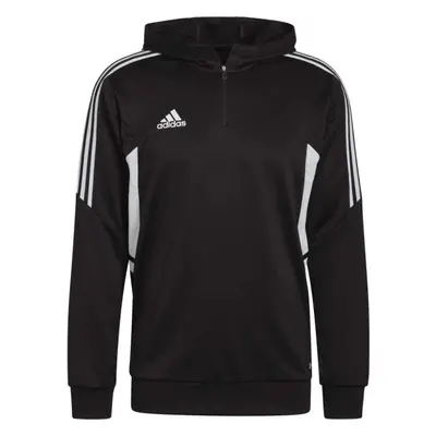 adidas CON22 TK HOOD Férfi futball pulóver, fekete, méret