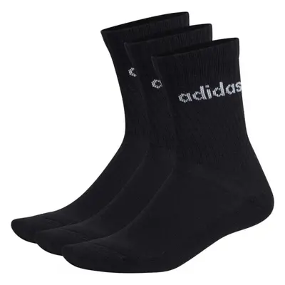 adidas C LIN CREW 3P Zokni, fekete, méret