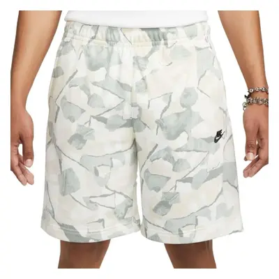 Nike CLUB+ FT SHORT AOP Férfi rövidnadrág, bézs, méret