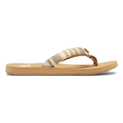 Roxy PORTO RAFFIA Női flip-flop papucs, bézs, méret