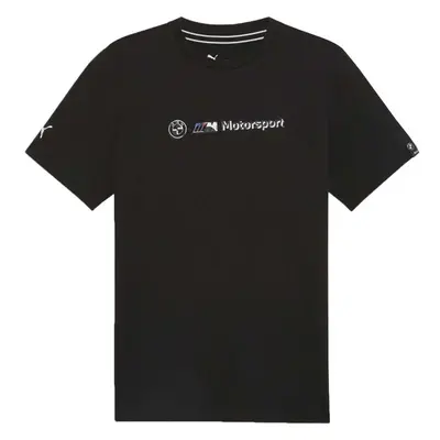 Puma BMW MOTORSPORT LOGO TEE+ Férfi póló, fekete, méret