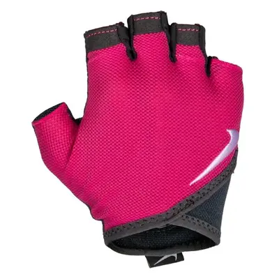 Nike GYM ESSENTIAL FITNESS GLOVES Női fitneszkesztyű, rózsaszín, méret