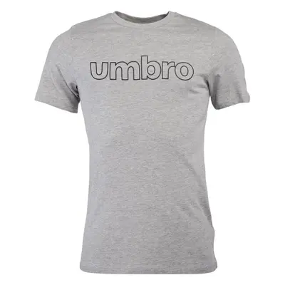 Umbro LINEAR LOGO GRAPHIC TEE Férfi póló, szürke, méret