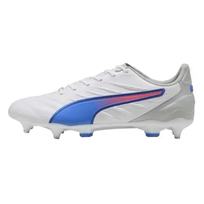 Puma KING PRO MXSG Férfi stoplis focicipő, fehér, méret