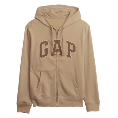 GAP XLS FT ARCH FZ HD Férfi pulóver, bézs, méret