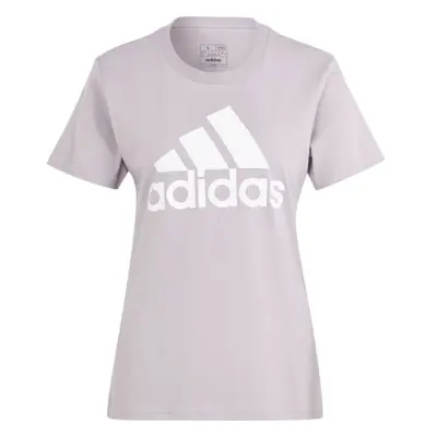 adidas LOUNGEWEAR ESSENTIALS LOGO Női póló, lila, méret