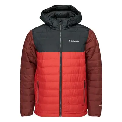 Columbia POWDER LITE HOODED JACKET Férfi télikabát, piros, méret