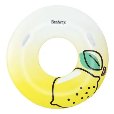 Bestway LEMON SWIM TUBE Felfújható úszógumi, sárga, méret