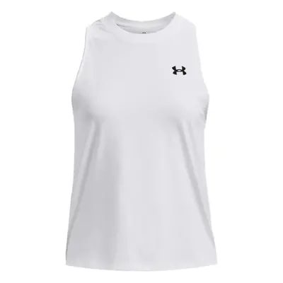 Under Armour UA ESSENTIAL CTTN STRCH TANK Női top, fehér, méret