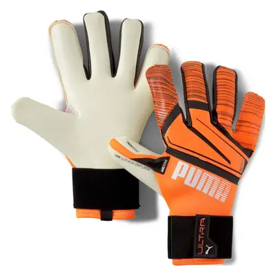 Puma ULTRA GRIP HYBRID PRO Férfi kapuskesztyű, narancssárga, méret