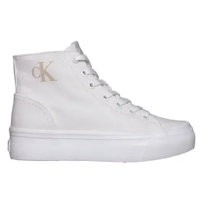 Calvin Klein VULC FLATFORM MID CV MG Női cipő, fehér, méret