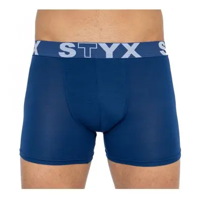 Styx MEN'S BOXERS LONG SPORTS RUBBER Férfi boxeralsó, kék, méret