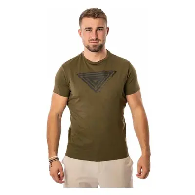 Kappa LOGO ITRIAN Férfi póló, khaki, méret