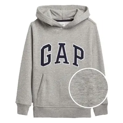 GAP V-NEW CAMPUS LOGO HOOD Fiú pulóver, szürke, méret