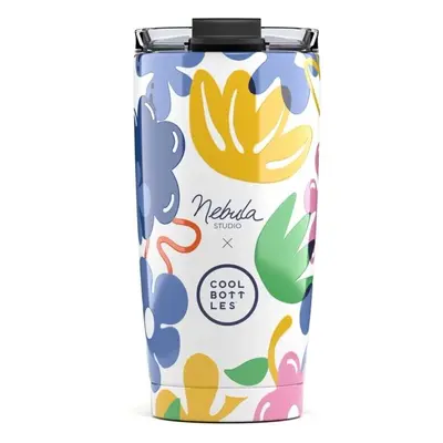 COOL BOTTLES XCLUSIVE! FLORAL MADNESS ML Rozsdamentes termo bögre, mix, méret