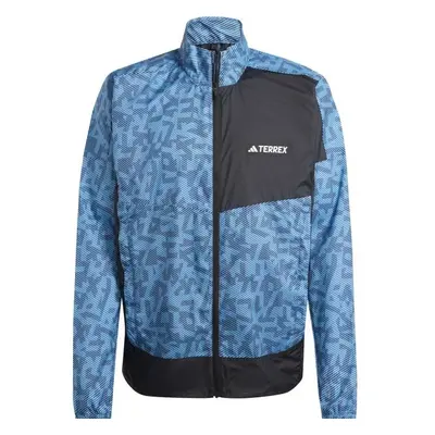 adidas TERREX TRAUL RUNNING JACKET Férfi széldzseki, kék, méret