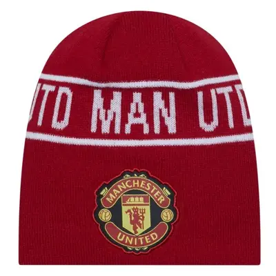 New Era WRDMRK SKULL BEANIE MANCHESTER UNITED Férfi sapka, piros, méret