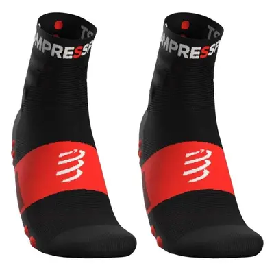 Compressport TRAINING SOCKS 2-PACK Sportzokni, fekete, méret