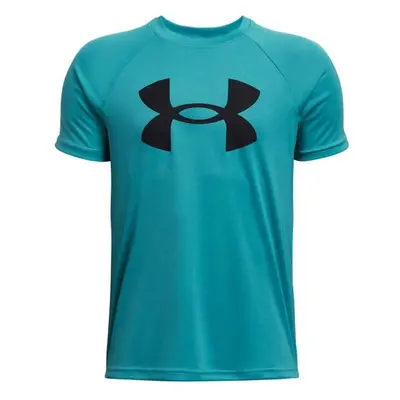 Under Armour TECH BIG LOGO SS Fiú póló, zöld, méret