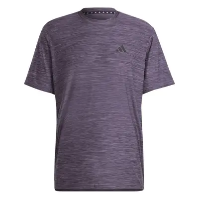 adidas TRAIN ESSENTIALS STRETCH TRAINING TEE Férfi póló sportoláshoz, lila, méret