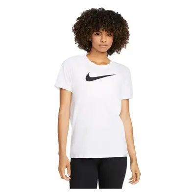 Nike NK DF TEE SWOOSH Női póló, fehér, méret