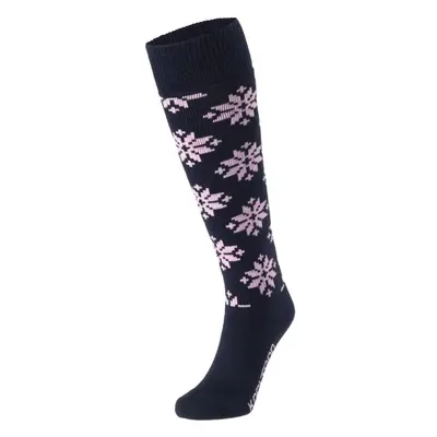 KARI TRAA ROSE WOOL SKI SOCKS Női térdzokni síeléshez, sötétkék, méret