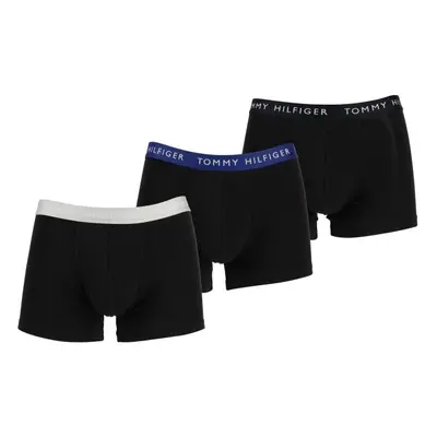 Tommy Hilfiger 3P TRUNK WB Férfi boxeralsó, fekete, méret