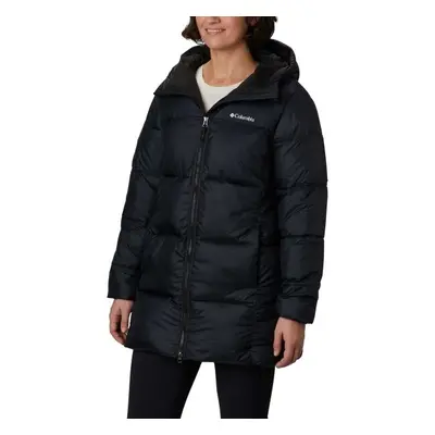 Columbia PUFFECT II MID HOODED JACKET Női télikabát, fekete, méret