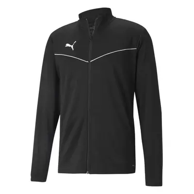 Puma TEAMRISE TRAINING POLY JACKET Férfi pulóver, fekete, méret