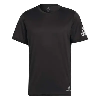 adidas RUN IT TEE Férfi póló futáshoz, fekete, méret