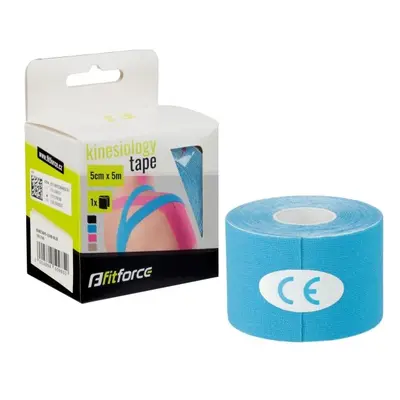 Fitforce KINETAPE Kineziológiai tapasz, világoskék, méret