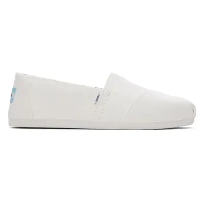 TOMS RECYCLED COT CAN WM ALPR Női espadrilles cipő, fehér, méret