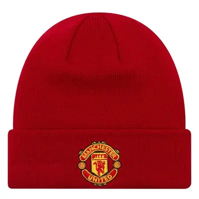 New Era CORE CUFF BEANIE MANCHESTER UNITED Férfi sapka, piros, méret