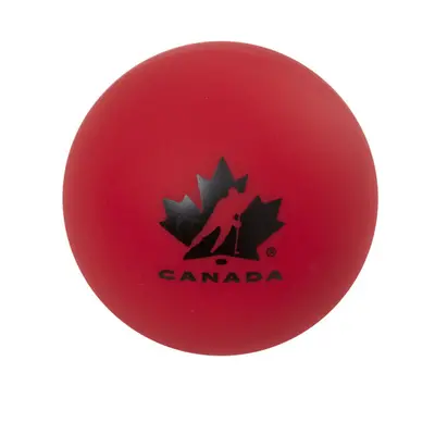 HOCKEY CANADA HOCKEY BALL HARD Labda utcai hokihoz, piros, méret