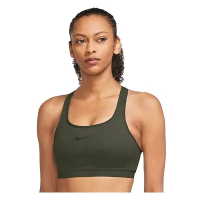 Nike NK DF SWSH HS BRA Sportmelltartó, khaki, méret