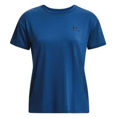 Under Armour RUSH ENERGY SS 2.0 Női póló, kék, méret