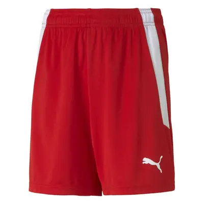 Puma TEAMLIGA SHORTS JR Junior short, piros, méret