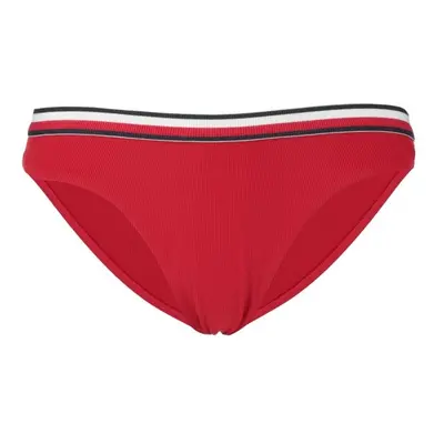 Tommy Hilfiger CHEEKY HIGH LEG BIKINI Női fürdőruha alsó, piros, méret