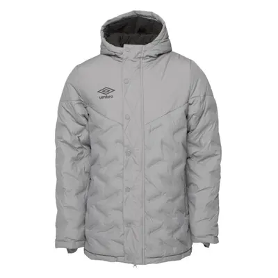 Umbro BONDED JACKET Férfi bélelt kabát, szürke, méret