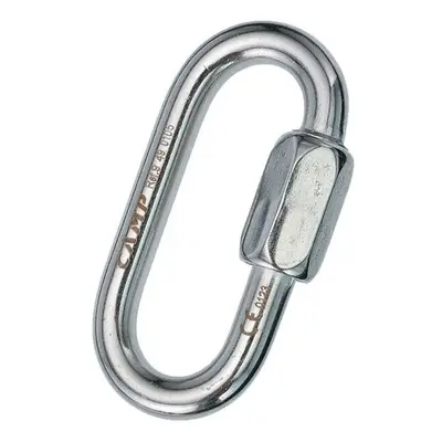 CAMP OVAL QUICK LINK 10mm Karabiner, ezüst, méret